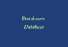 Databases on Mangroves and Corals